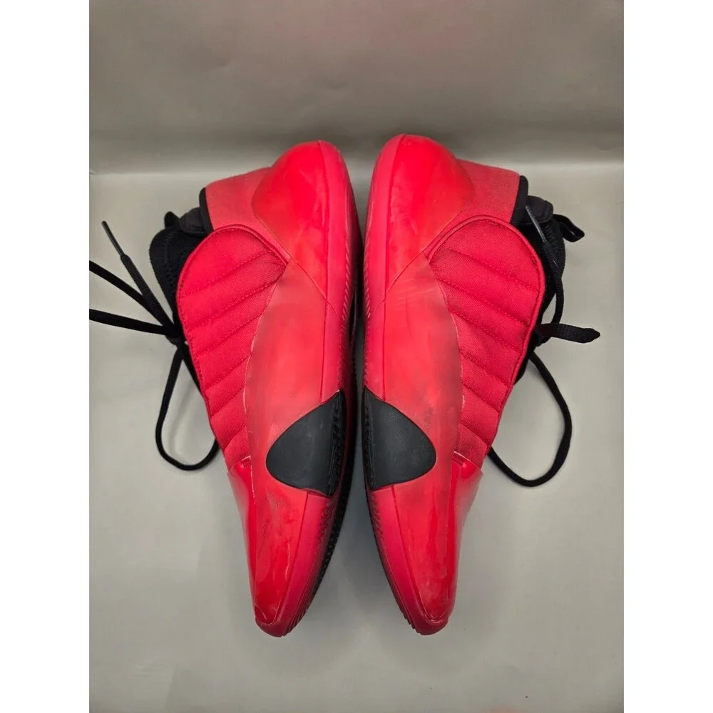 adidas Harden Vol. 7 Basketball Shoes Men's 12.5 Scarlet Red Athletic Sneakers